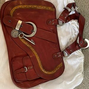 Dior vintage saddle bag!